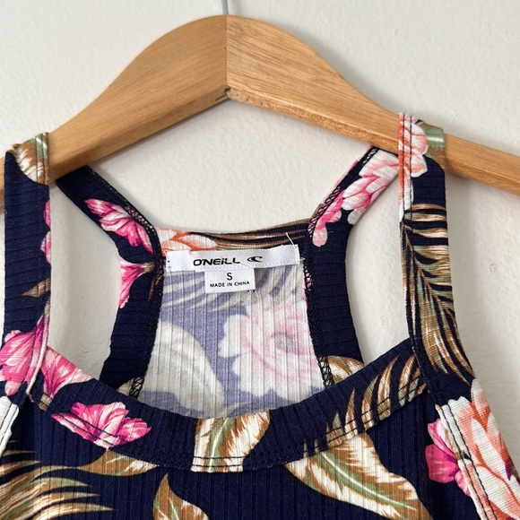 O’Neill Floral Spaghetti Strap Tank Top - Picture 3 of 5